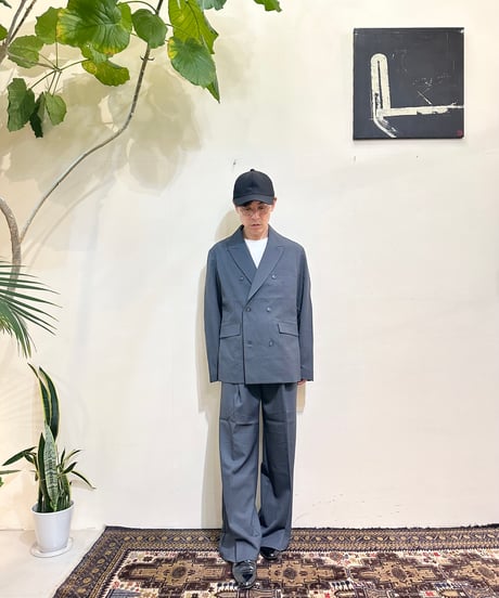CasperJohn ウールミックスセミバギースラックス