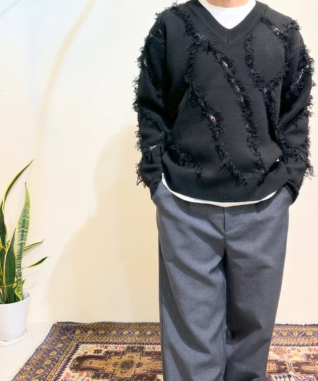 CasperJohn スラッシュクラッシュニット