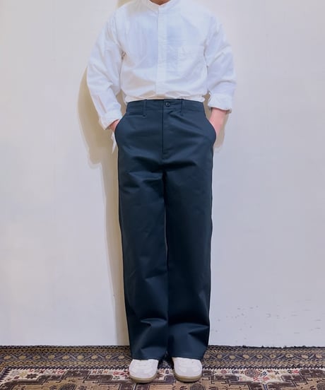Audience ワーカーズチノM-41ワイドストレートパンツ 3661