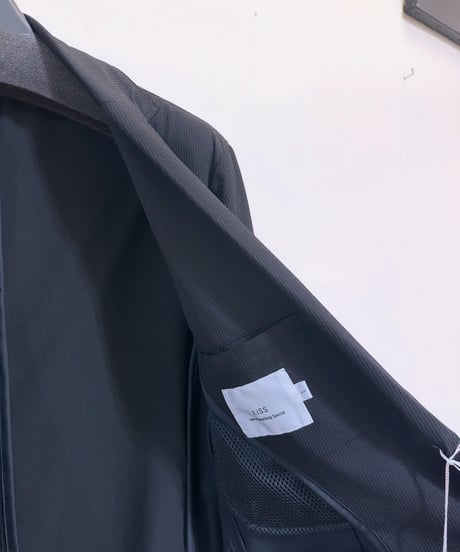 Liss シアサッカーストレッチテーラードジャケット　001464