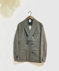 CasperJohn ウールミックステーラードジャケット