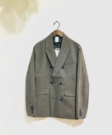 CasperJohn ウールミックステーラードジャケット