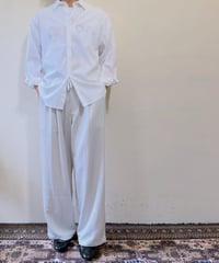 TMDL ドレープワイドストレートパンツ　687