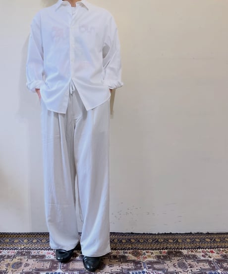 TMDL ドレープワイドストレートパンツ　687