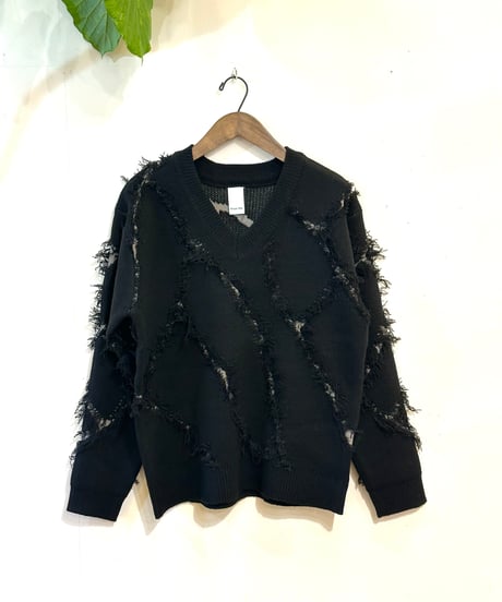 CasperJohn スラッシュクラッシュニット
