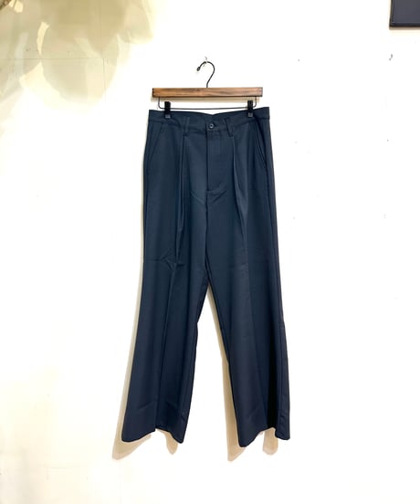 CasperJohn ウールミックスセミバギースラックス