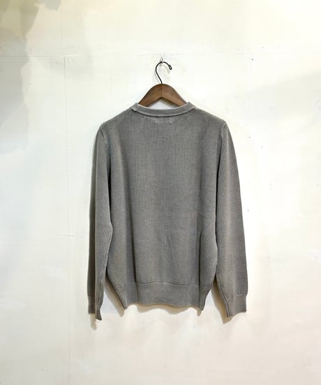 ストーンウォッシュニット