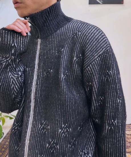 CasperJohn フェザードライバーズニット