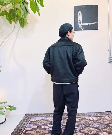ウールタッチシャギードリズラーブルゾン