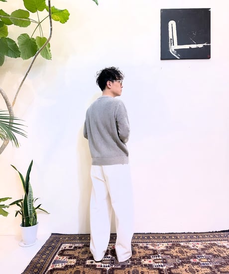 ストーンウォッシュニット
