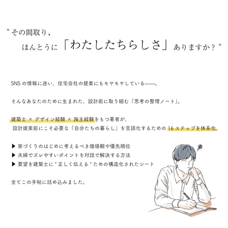 【単品購入】わが家の設計手帖 ‐ Part2｜デジタル版