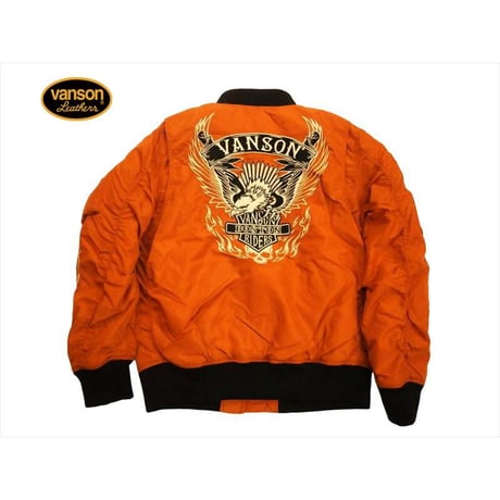 Vanson オレンジ ジャケット バンソン | STORES