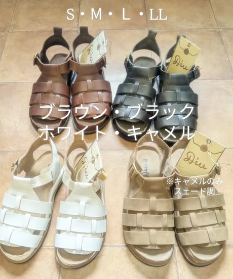 Diu 本革サンダル