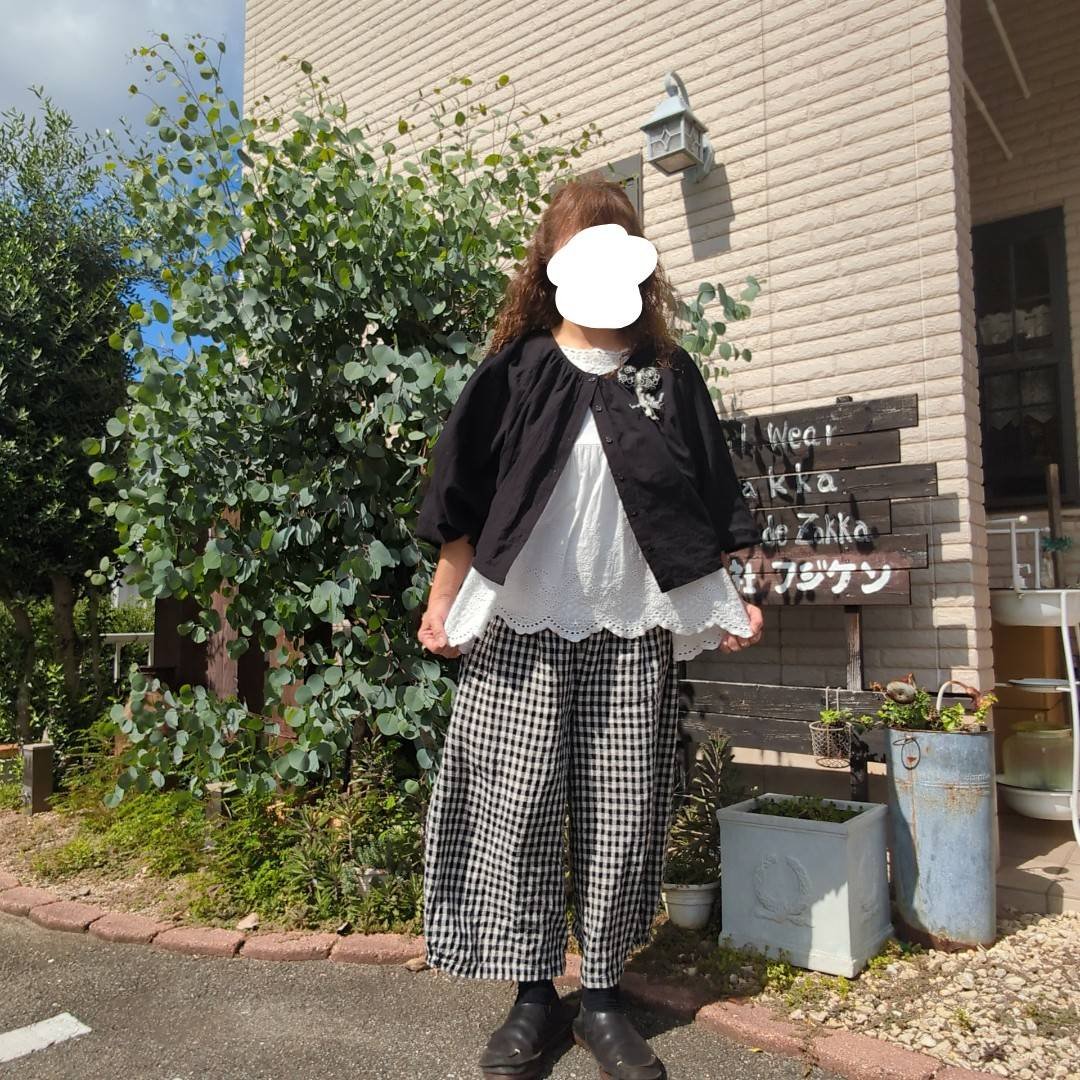 プチプラ 2wayポンチョケープブラウス ブラック | merci〜to you〜