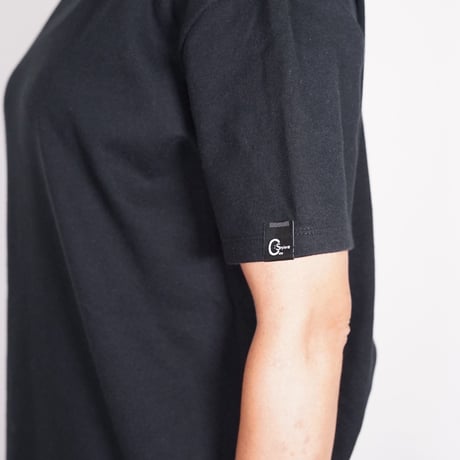 オーガニックコットン100％　テラヘルツ鉱石プリント加工　シリカ加工　ユニセックス半袖Tシャツ