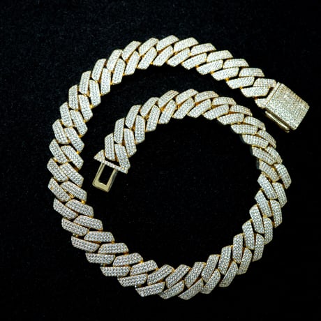Iced Out Chain ネックレス 20mm50cm