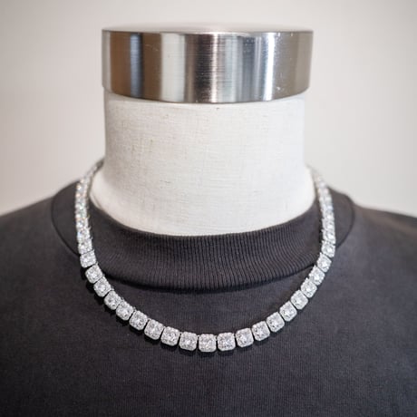 Tennis Chain ネックレス 8mm50cm