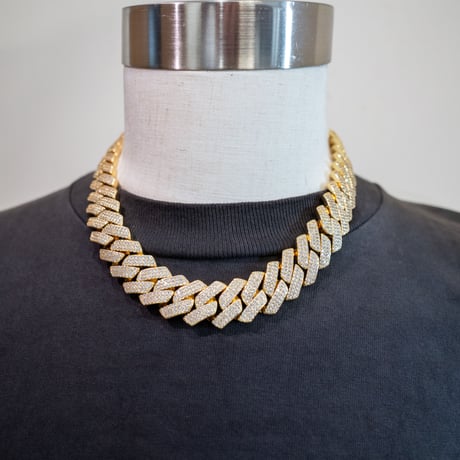 Iced Out Chain ネックレス 20mm50cm