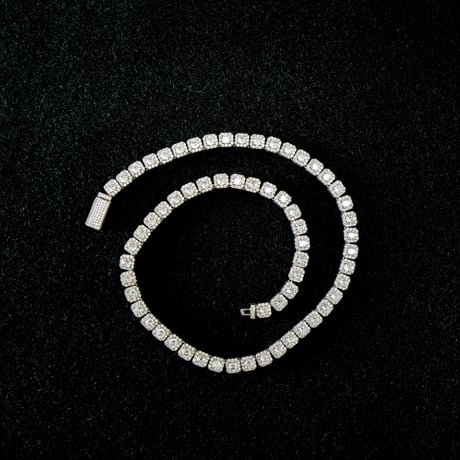 Tennis Chain ネックレス 8mm50cm