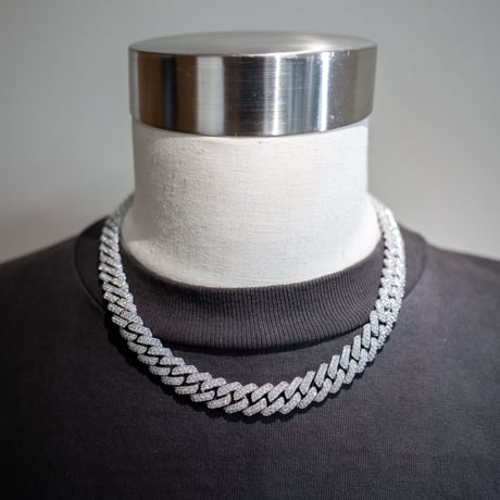 Iced Out Chain ネックレス 12mm50cm