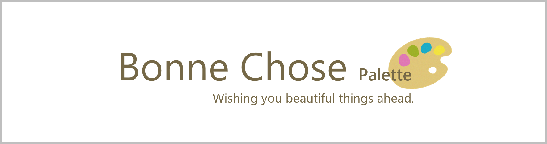 Bonne Chose Palette（ボンヌ・ショーズ パレット）