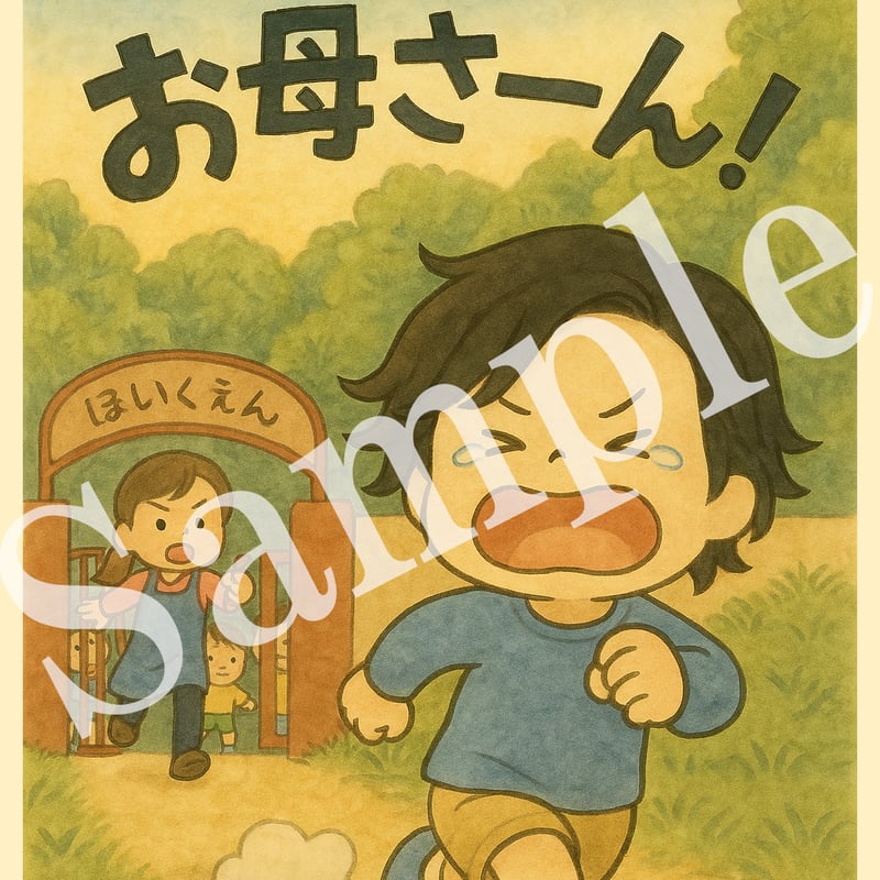 キミとはじまりの森』未収録原画セット【クジラの飛行船】＋ぼくが絵本