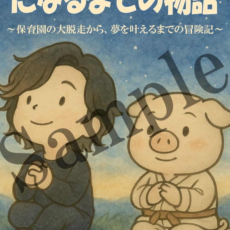 キミとはじまりの森』未収録原画セット【クジラの飛行船】＋ぼくが絵本