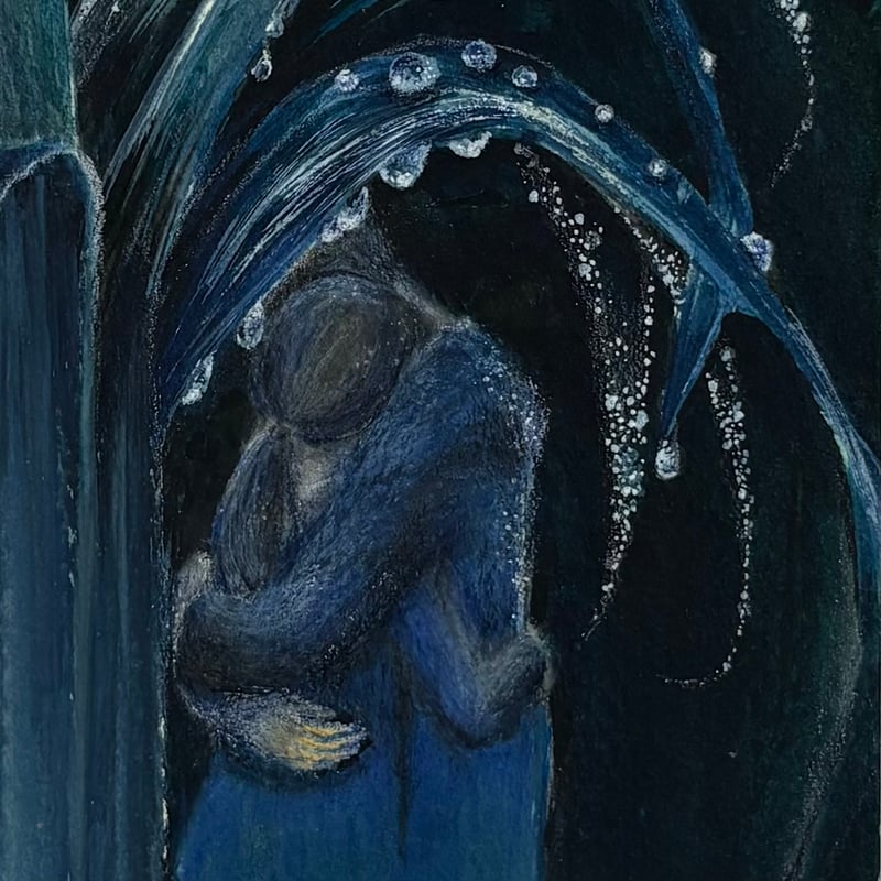 涙露 ーなみだつゆー 原画 | Koa watercolor