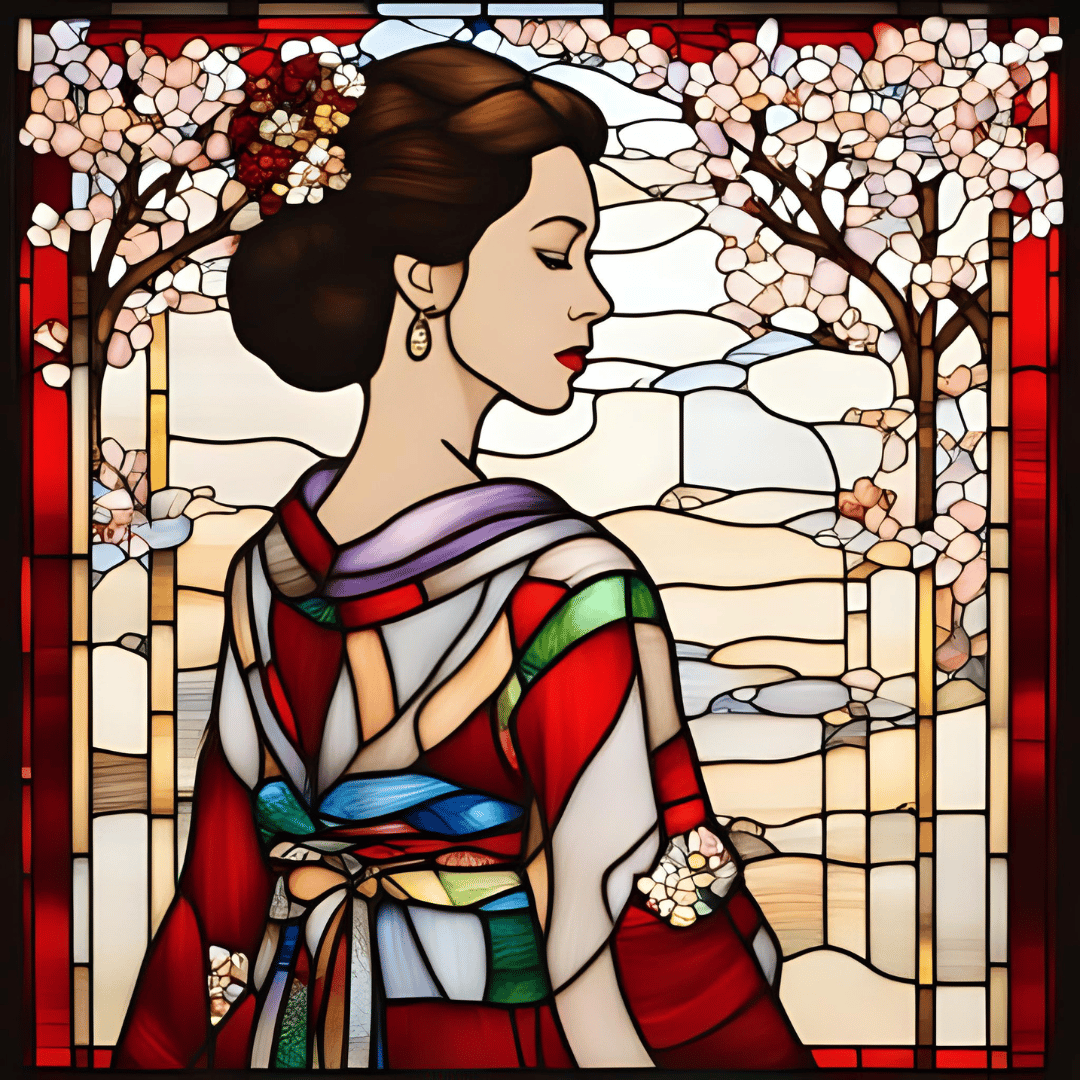 ステンドグラス風 アート ステンドグラス風アート009 | oozaikomachi-shop