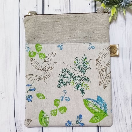 新品タグ付き M.U.L. サコッシュSS W型押し リミテッドストア限定品 スマート”ポップ・ポケット 3WS-NT943 斜めがけ ミニサコッシュ