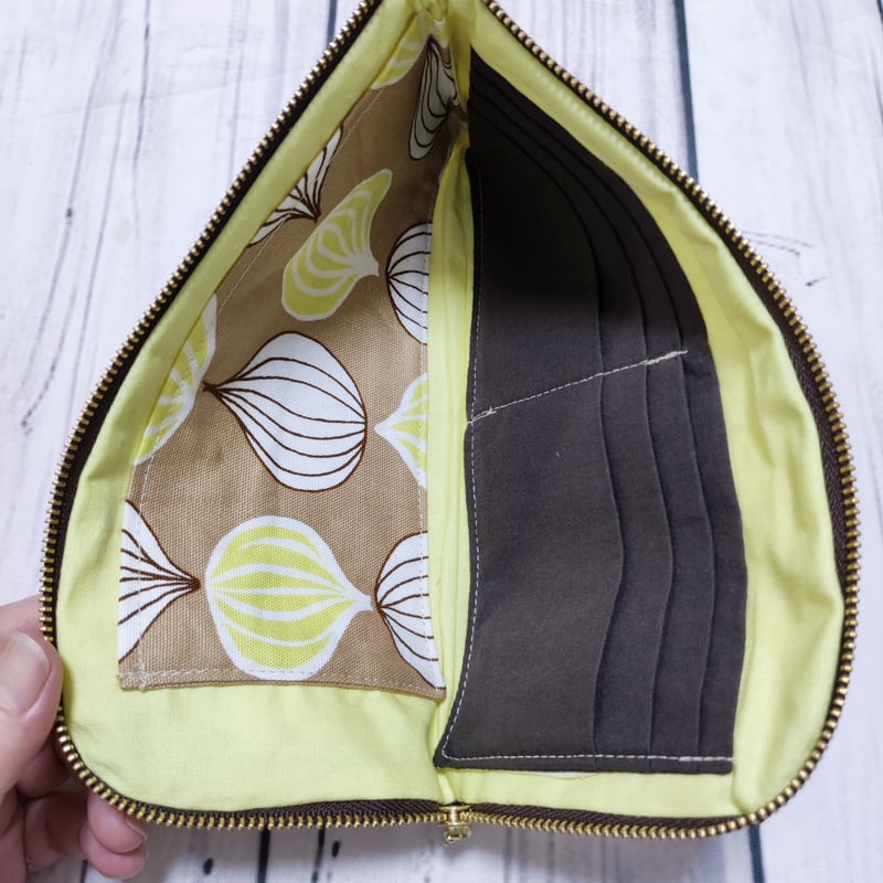 黄金コンビ身軽にお出かけセット☆サコッシュ＆長財布SW12玉ねぎ