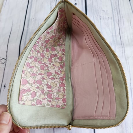 黄金コンビ身軽にお出かけセット☆サコッシュ＆長財布SW20ミニチューリップ
