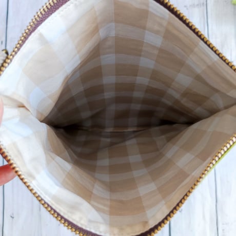 身軽にお出かけ！サコッシュSH198☆抹茶グリーン☆スマホがさっと取り出せる！軽量仕様