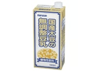 国産大豆の無調整豆乳/マルサン