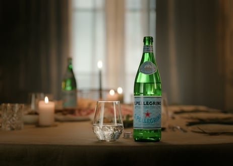 イタリア産 炭酸入りナチュラルミネラルウォーター 瓶/サンペレグリノ