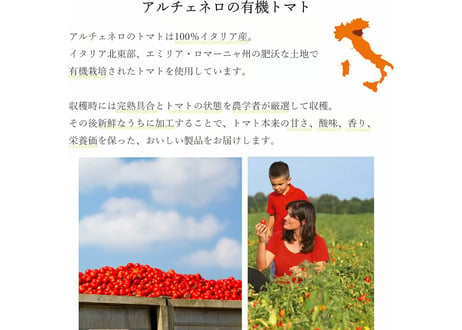 基本の有機パスタソース 200g/アルチェネロ
