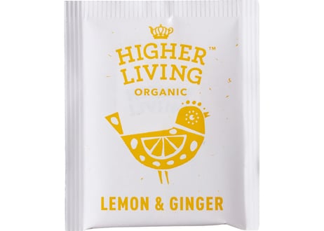 レモンジンジャー 有機 ハーブティー/Higher Living Organic(ハイアーリビング)