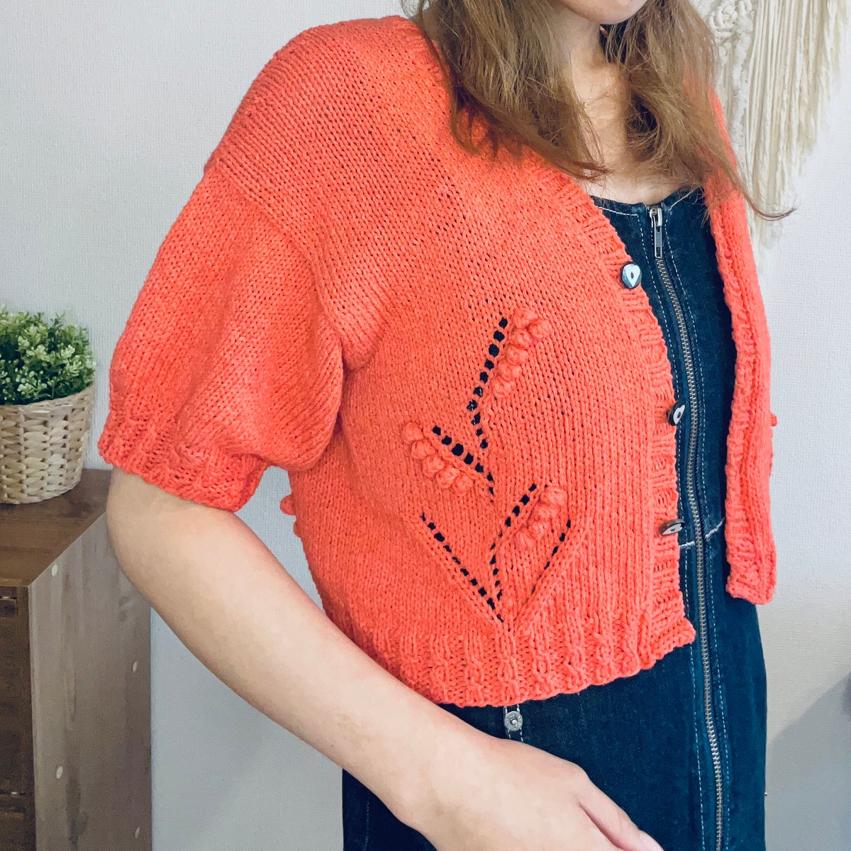 Tiny Lily Cardigan【PDFパターン販売】 | AIRknit. atelier