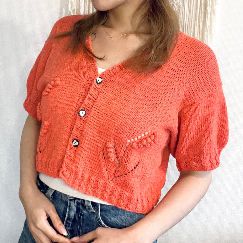 tinylilyさん Tiny Lily Cardigan【PDFパターン販売】 | AIRknit. atelier
