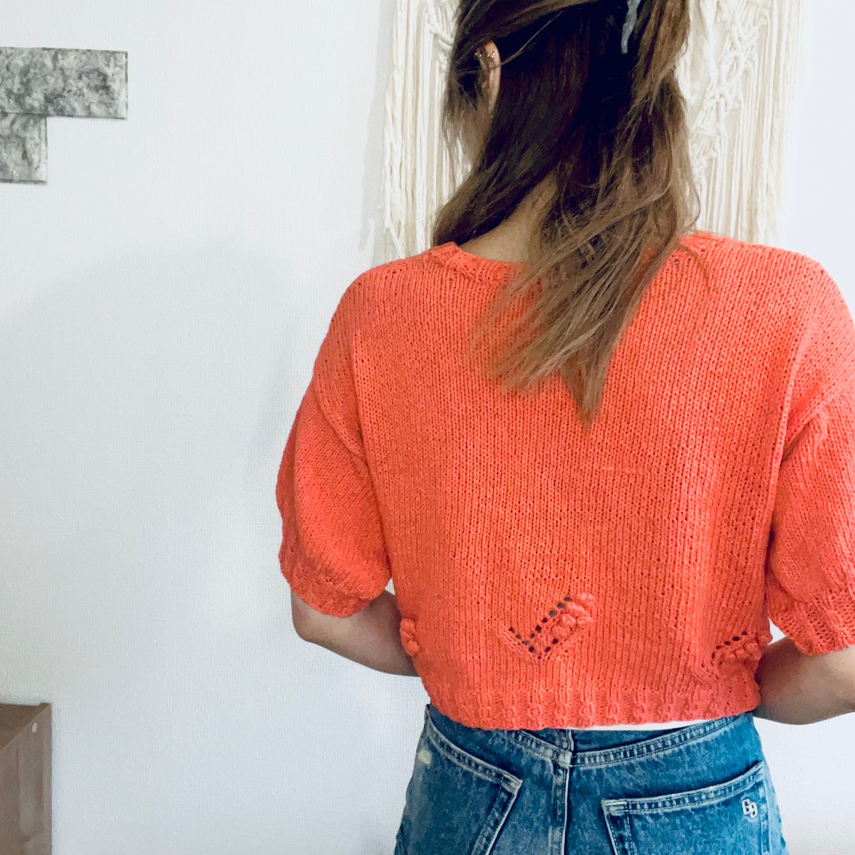 Tiny Lily Cardigan【PDFパターン販売】 | AIRknit. atelier