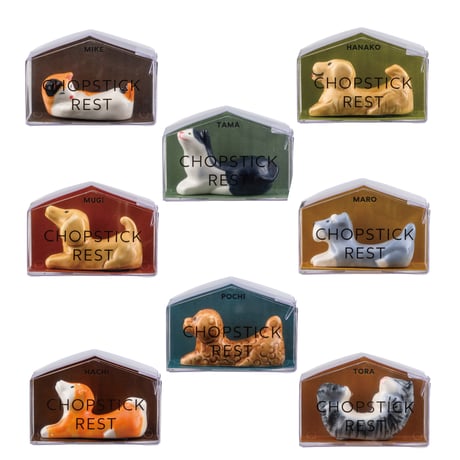DOG-CAT HOUSE / 箸置き〈6colors〉 | miBRAND