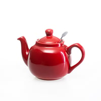 ロンドンポタリー ファームハウス ティーポット レッド 2CUP