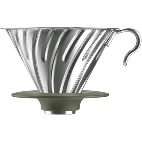 HARIO(ハリオ) V60メタルドリッパー 1?4杯用 シルバー