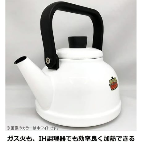 富士ホーロー Fuji Horo ケトル レッド 2.3L Solid SD-2.3K R
