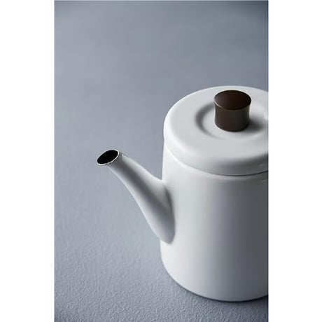 野田琺瑯 Nodahoro ケトル 1.5L ホーロー 日本製 ポーチカ 白