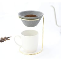 アドバンスドア Ceraful(セラフル) コーヒーフィルター兼ドリッパー スタンドセット 約1～3杯