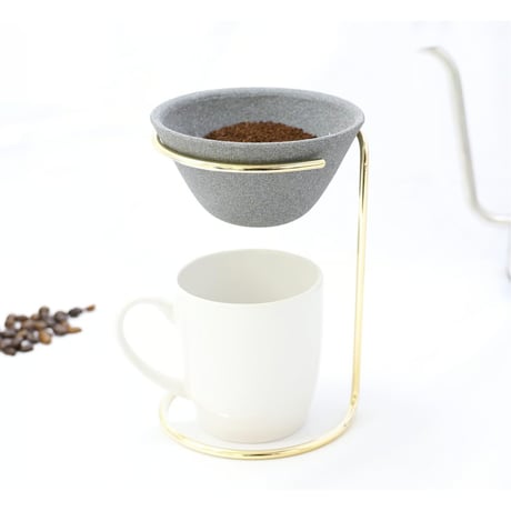 アドバンスドア Ceraful(セラフル) コーヒーフィルター兼ドリッパー スタンドセット 約1～3杯