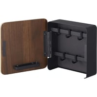 山崎実業(Yamazaki) マグネット キーフック 2段 ブラウン
