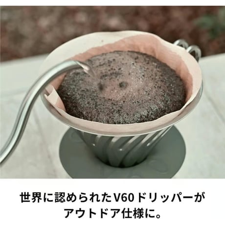 HARIO(ハリオ) V60メタルドリッパー 1?4杯用 シルバー