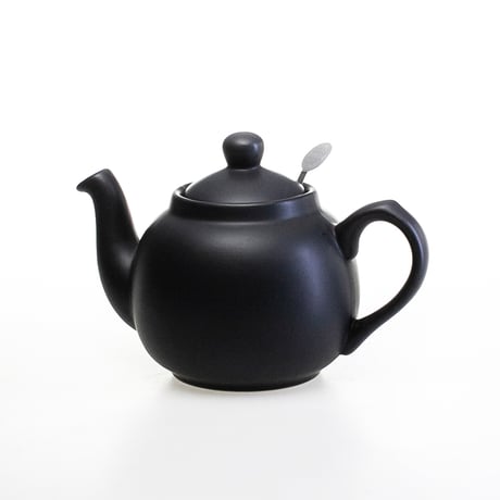 ロンドンポタリー ファームハウス ティーポット マットブラック 2CUP